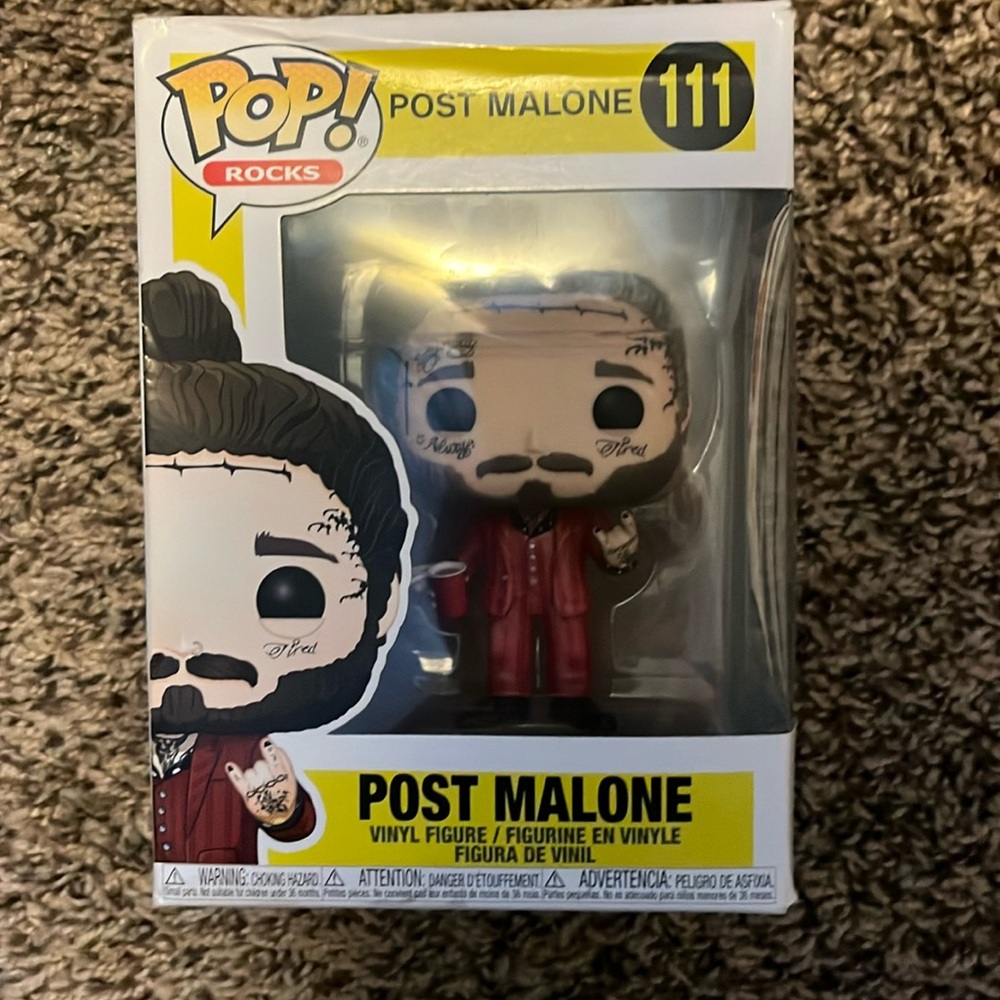 Post Malone pop figure Funko
